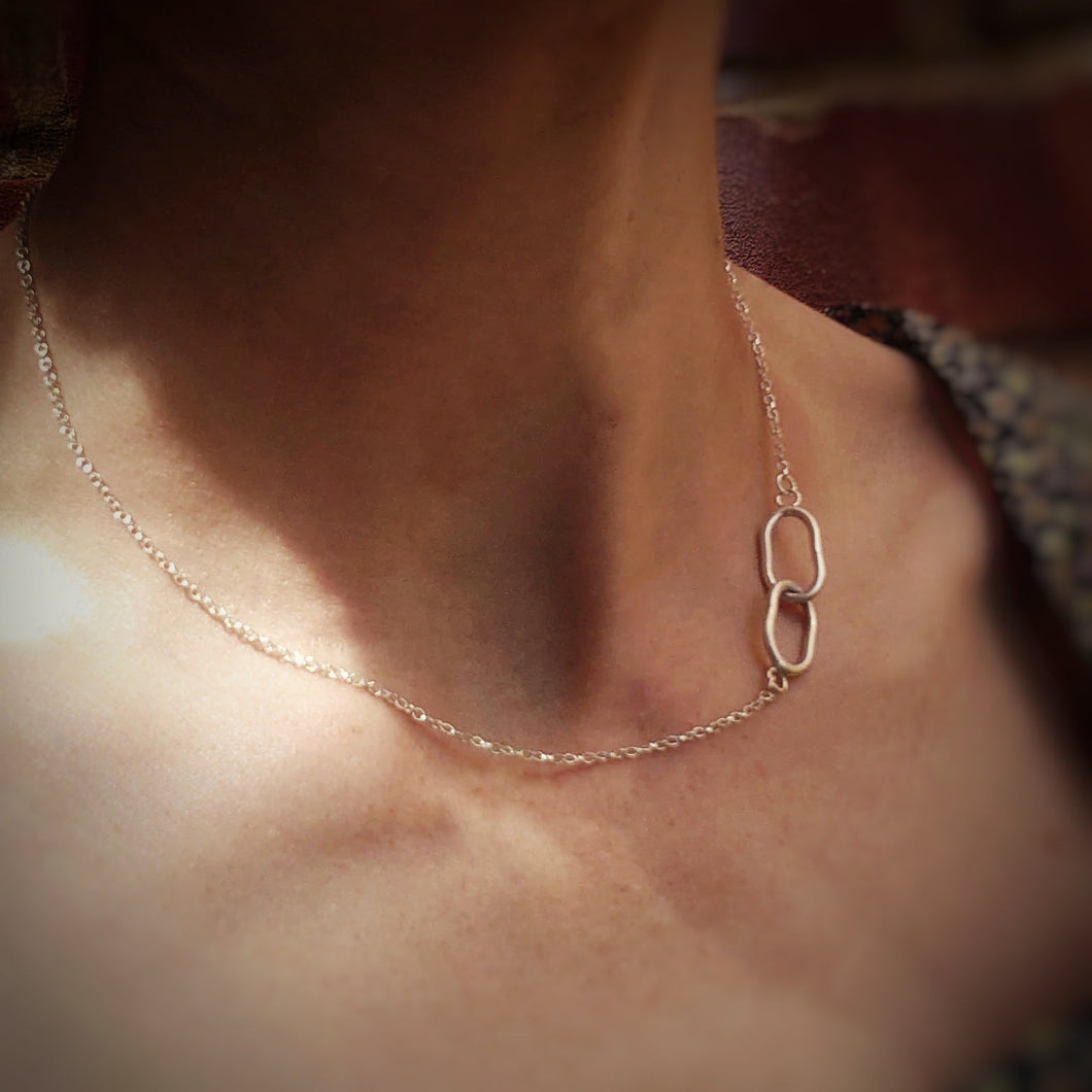 Break The Mould Silver Chain Necklace - Made To Order