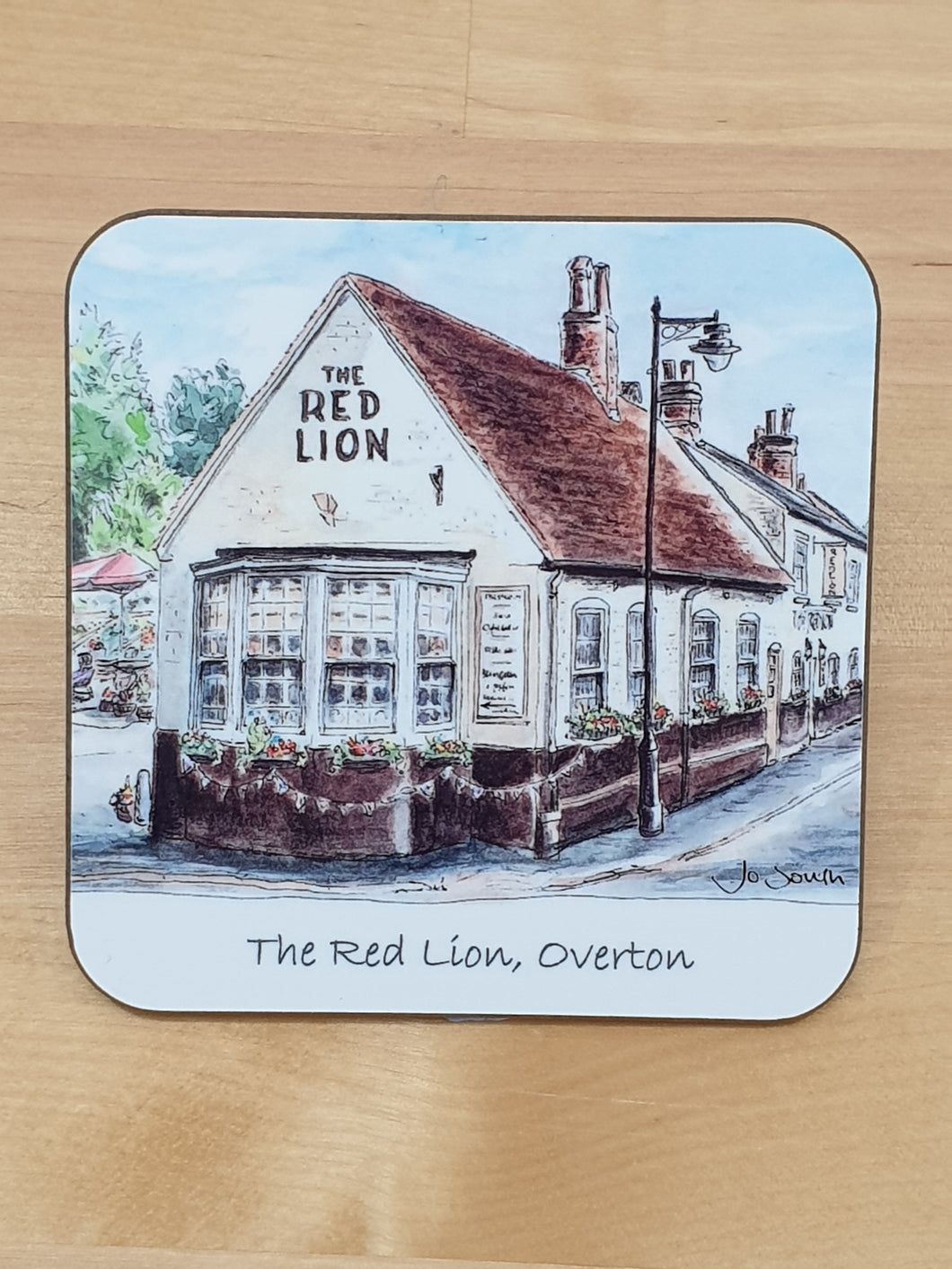 The Red Lion Pub Coaster