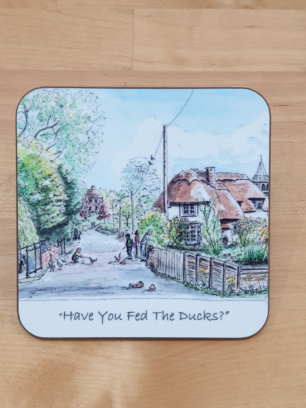 Have you Fed the Ducks? Coaster