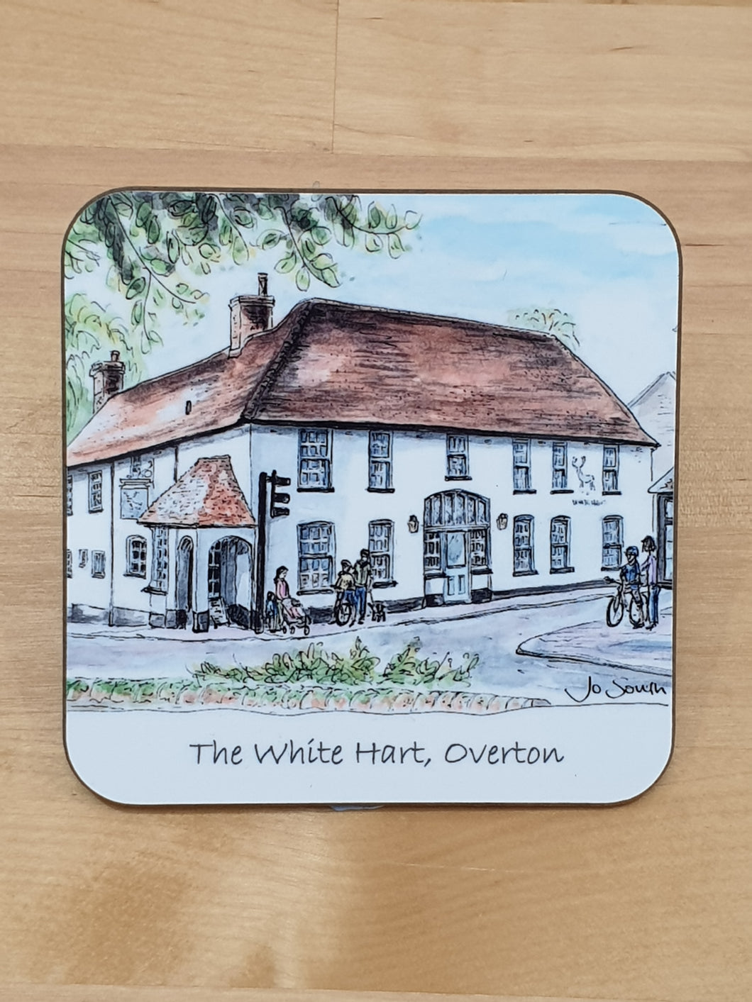 The White Hart Pub, Overton Coaster